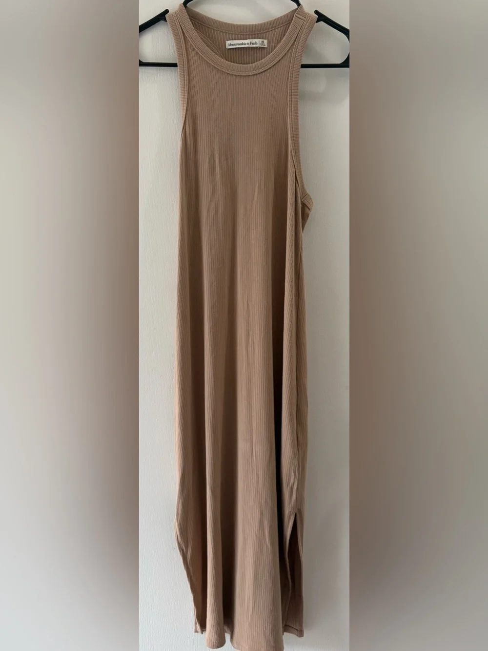 Abercrombie & Fitch Ribbed Racerback Midi Dress | XS | NWOT
